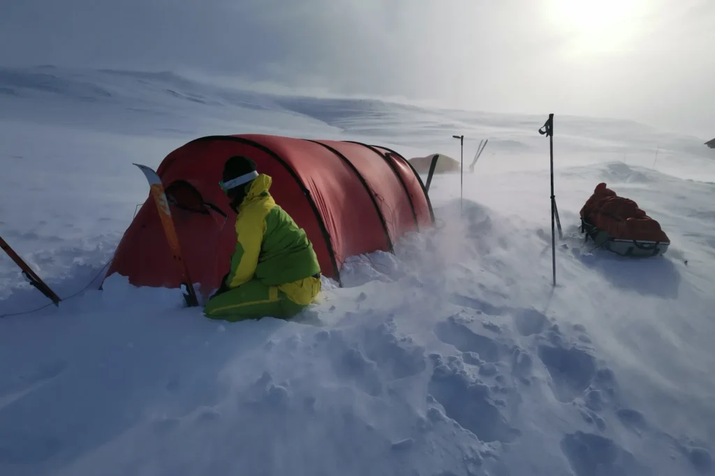 hut-to-hut skiing adventure